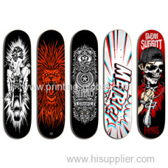 2014 hot sales Double head skateboard hot stamping machine
