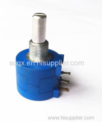 50k ohm WXD3590 multi-turn wirewound potentiometer