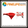 Hot selling silicone funnel silicone wine funnel folding silicone funnel