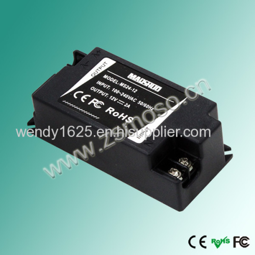 25W DC 12V led driver power supply