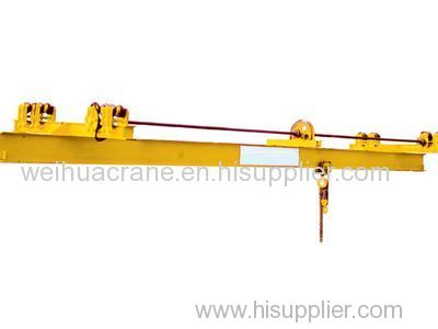 Cheap and fine manual single girder crane