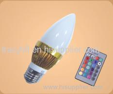 RGB LED Candle Bulb Light