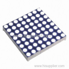 2.3-inch 8 x 8-piece White LED Dot-matrix LED Display