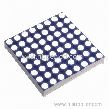 2.3inch 8 x 8-piece White LED Dot-matrix LED Display