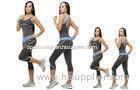 Sexy Girls Fitness Exercise Top Capris Womens Fitness Wear