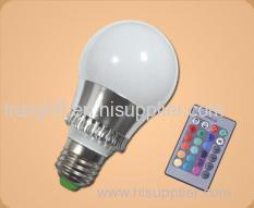 RGB LED Bulb Light 4