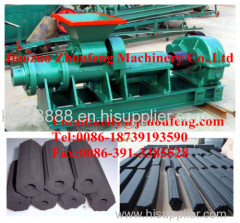 Zhoufeng sale Coal charocal briquette stick rod making machine