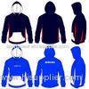 Children - Adult Half Zipper Silk Screen Printing Custom Hooded Sweatshirts Unisex OEM