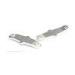 Silver Electrical Contact Assembly Stamping Parts With Silver Plating