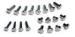 dome head Stainless Steel Solid Rivets for Architecture machine