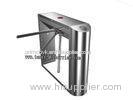 Manual Barrier Steel Bi-Directional Waist Height Turnstiles For Supermarket Entrance