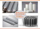 High Precision Industrial Cartridge Filters Of Metal Stainless Steel Filter Housing