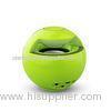 Unique Green Mini Stereo Bluetooth Speakers with USB and Microphone