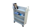 Mobile library book trolley Double-sided sloped-shelf book truck