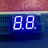Ultra Blue dual digit 14.2mm 7 Segment LED Display for Digital Indicator / 25*17.1*8mm