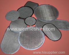 Stainless steel filter disk