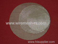 Stainless steel filter disk