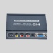 VGA+CVBS+S-VIDEO+STEREO To HDMI converter vga converter OSD menu operation 8bit per channel deep color 1080p