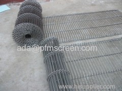 ladder link mesh conveyor belt