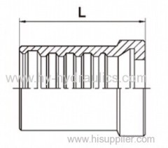 Brass hose fitting Ferrules