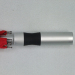 Automatic Open Straight Umbrella Aluminum Shaft and Handle Light Gift Rustproof Fiberglass Frame