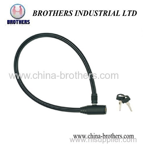 Small Round Head Bicycle Wire Lock