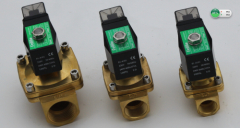 direct acting normally opened electronic solenoid valve