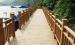 Porch Wood Plastic Composite Railing / WPC Balustrade Heat-Prevention
