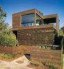Brown Prefab PVC WPC Houses Panel Decorative Exterior Siding Resistant To Moisture