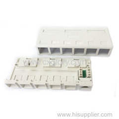 6 ports Surface mount jack