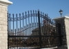 Outdoor Wrought Iron Gate