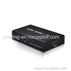 Hot sale Cheap 1 to 4 port HDMI splitter 1x4 HDMI Distribution amplifier with HDCP1.2