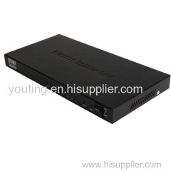 8 port cheap high speed HDMI Distribution amplifier 1x8 HDMI 1.3V HDCP 1.2