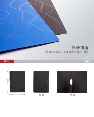 rotating spine bar / PP / A4 file / business file folder