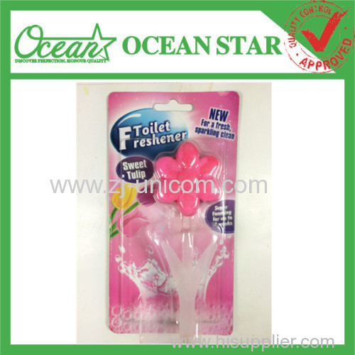 shaped flower toilet bowl stain remover