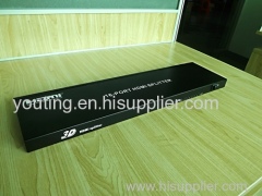 hdmi splitter 1x16 Support Full HD Full 3D Support 1920*1080 resolution Support CEC Support signal retiming