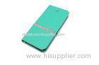 Shockproof Leather iPhone Protective Cases Mobile Phone Folio Case for iPhone 4 / 5 / 5S