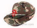 Strapback Flat Brim Camouflage Baseball Hats Army Baseball Cap For Mens