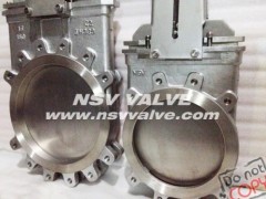 Titanium C2 Wafer Knife Gate Valve