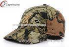 Tropical Rain Forest Camo Baseball Hat Embroidered Baseball Caps With 3D Embroidery