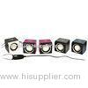2 Channel Outdoor / Indoor Portable Wired Speakers Multi Color Customized