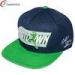 Blue 100 Acrylic Twill Fabric Hip Hop Baseball Caps Custom Strapback Hats