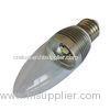 Warm White 3W 3000 - 3500K 220V E26 Led Candle Light Bulbs For Restaurant