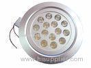 15W / 220V High Brightness Led Recessed Down Light with 45 Degrees Beam Angle