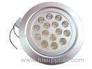 15W / 220V High Brightness Led Recessed Down Light with 45 Degrees Beam Angle