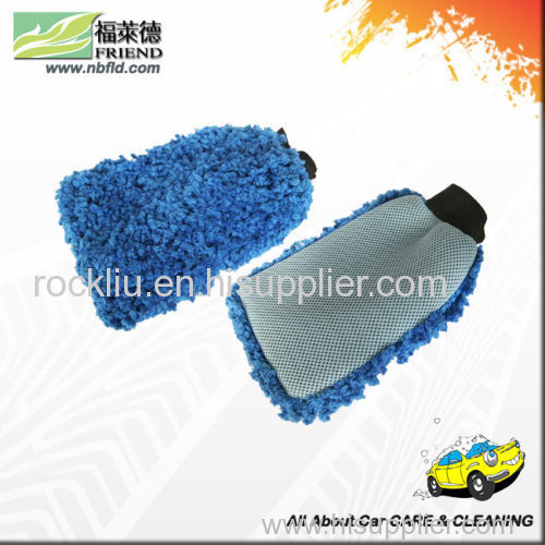 microfiber car cleaning mitt; chenille cleaning mitt ;microfiber car cleaning mitt