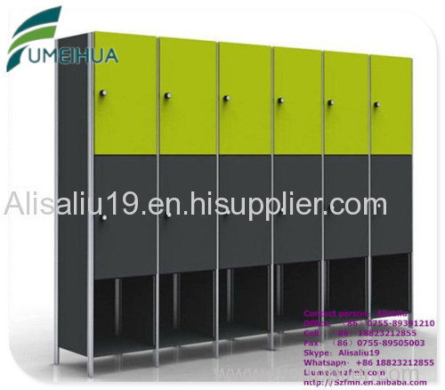 Fumeihua decorative hpl wooden locker for sale