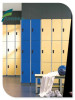 Fumeihua HPL locker with aluminum alloy profile for suppermarket