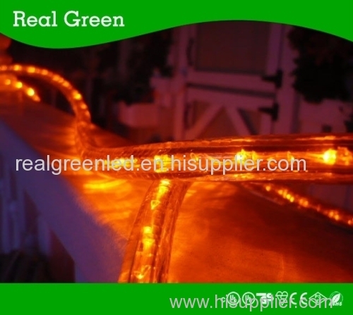 10Ft Orange LED Rope Light 3/8 Inch