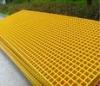 Yellow Strong FRP Pultruded Grating Fiberglass Bearing Floor Grating